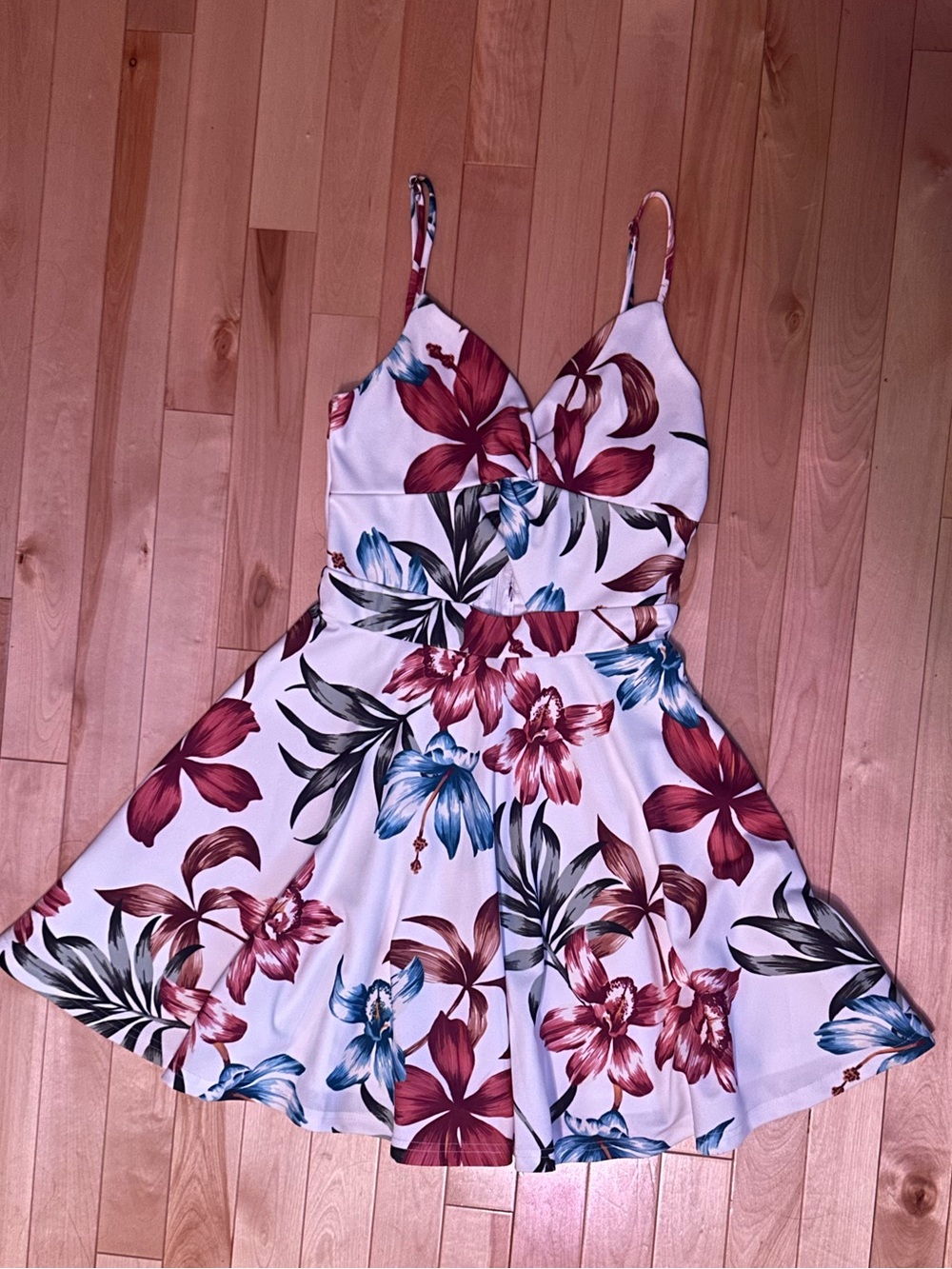 Flowery summer dress